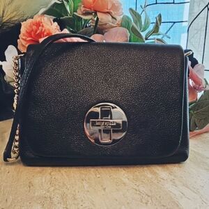 Kate Spade New York Black Turn Lock Crossbody Bag